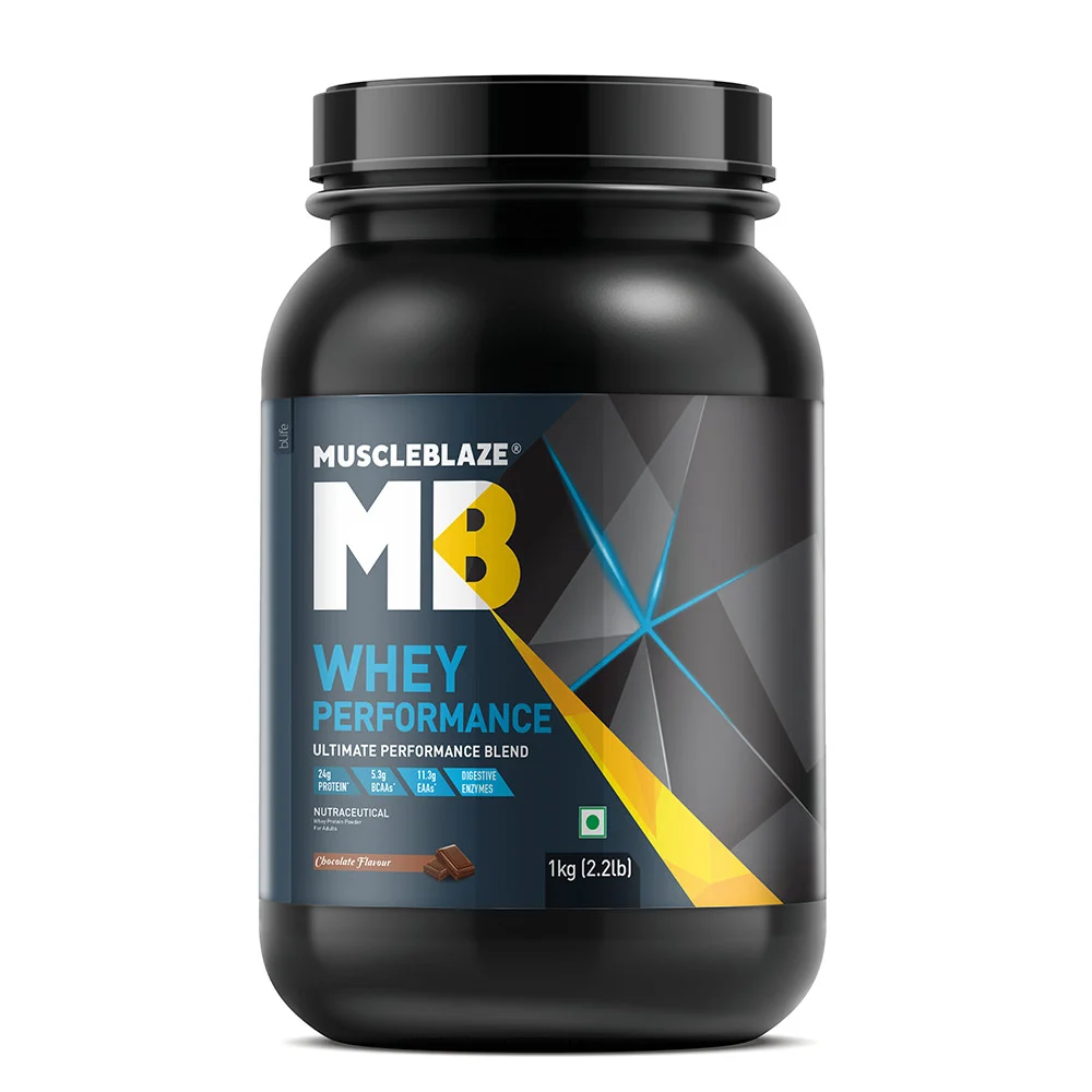 MuscleBlaze Whey Performance 1kg 